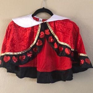 Queen of hearts cape